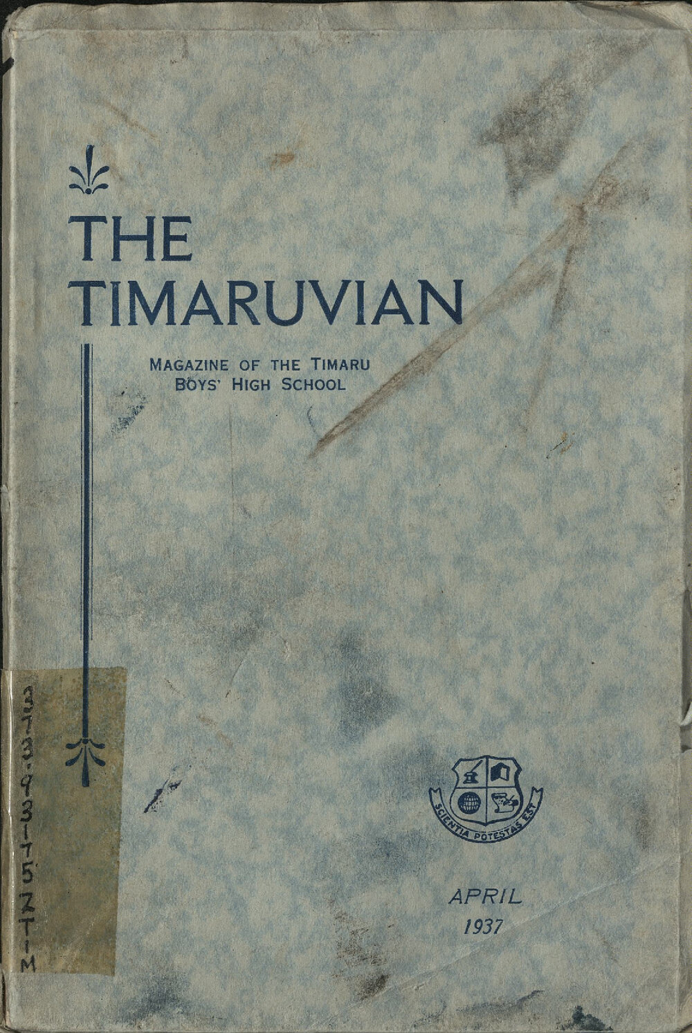 The Timaruvian 1937