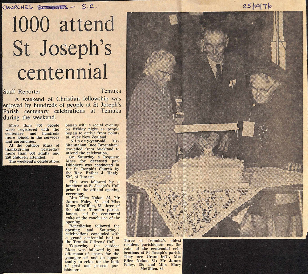 1000 attend St Joseph's centennial