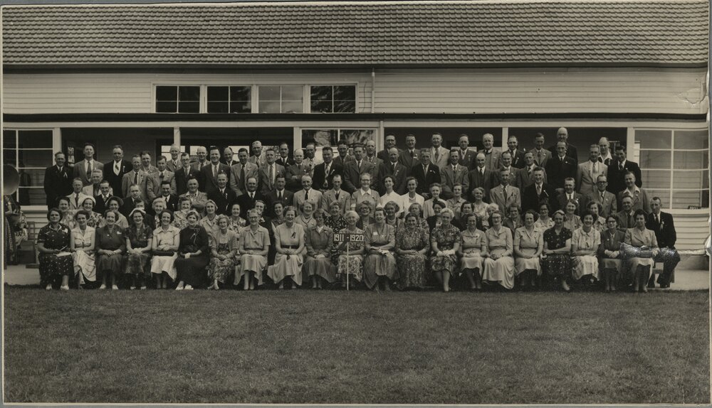 Fairlie School Jubilee past pupils 1911-1920