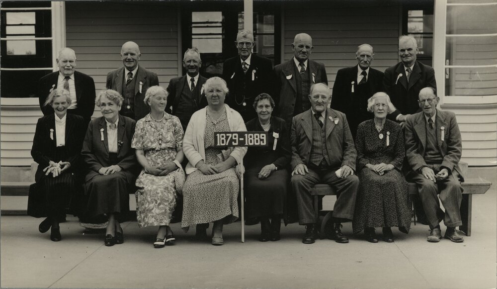 Fairlie School Jubilee past pupils 1879-1889