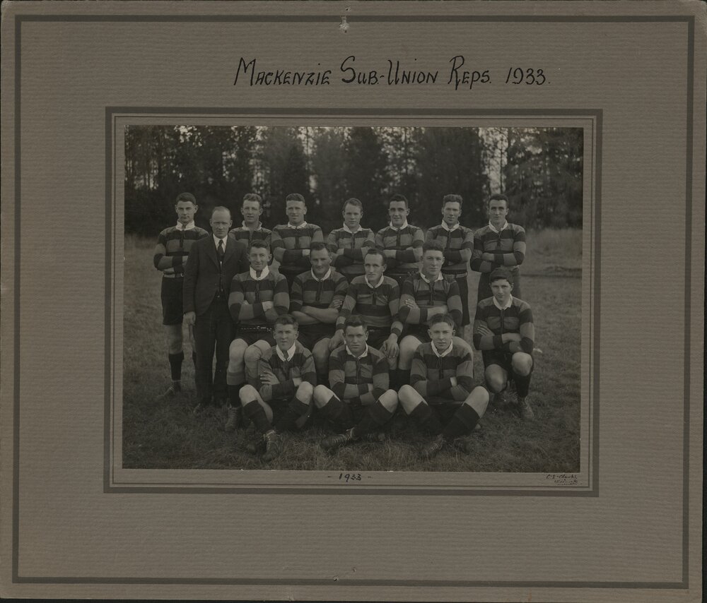 Mackenzie Sub-Union Reps 1933