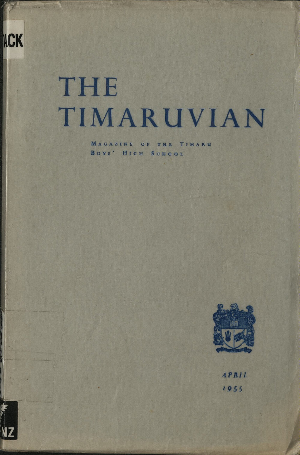 The Timaruvian 1955