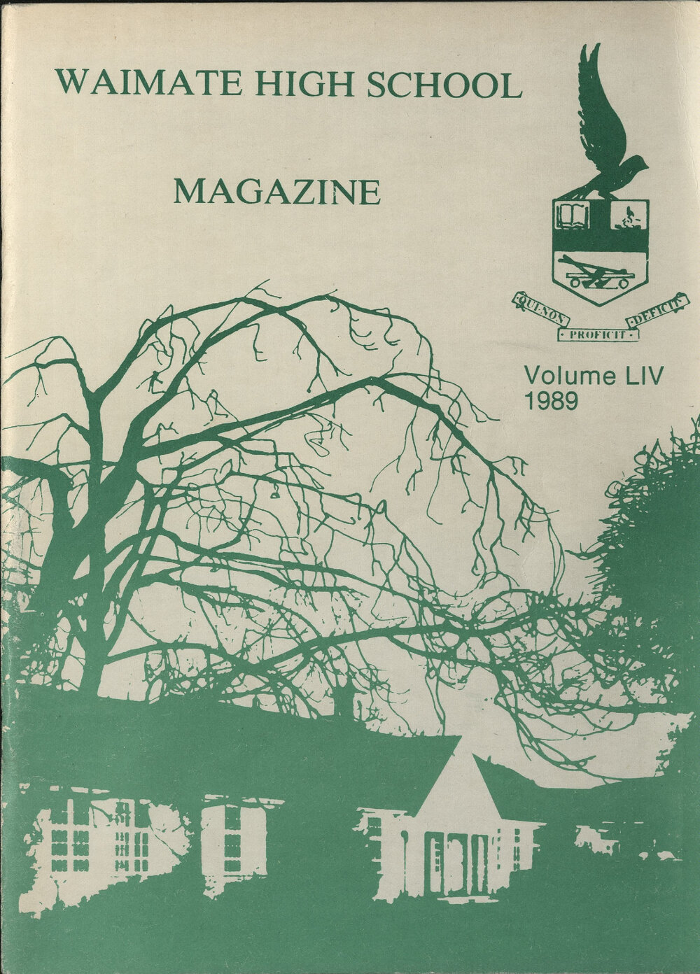The Waimate High School magazine 1989