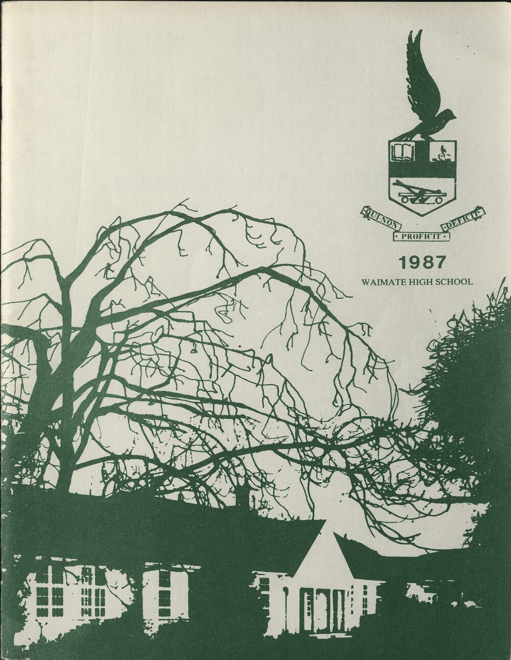 The Waimate High School magazine 1987