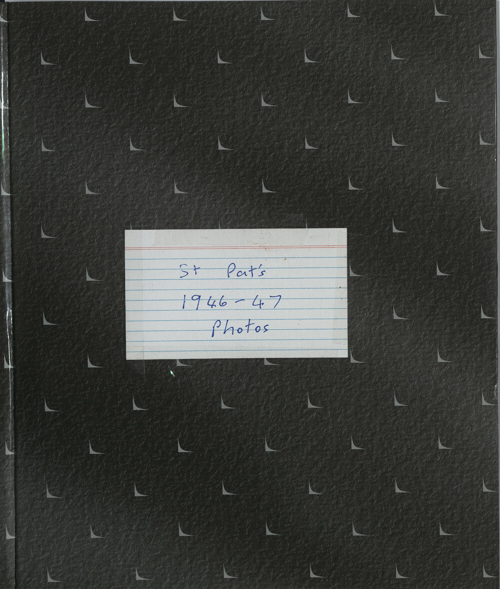 St Patrick's High School photo album 1946-1947