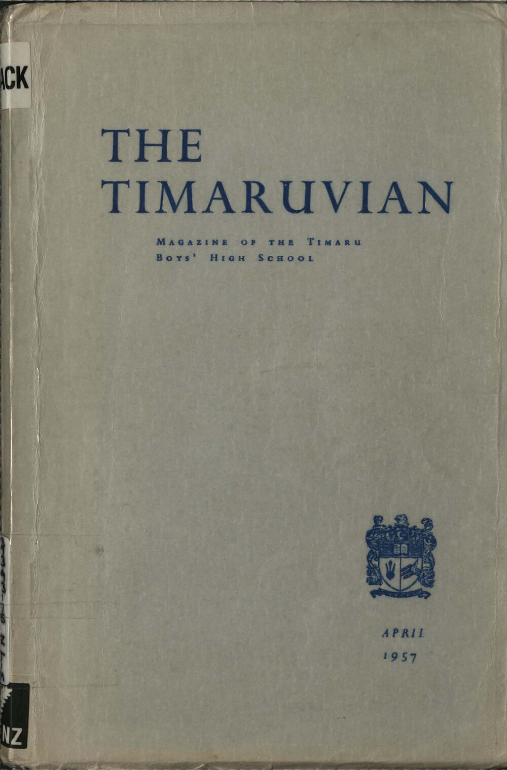 The Timaruvian 1957