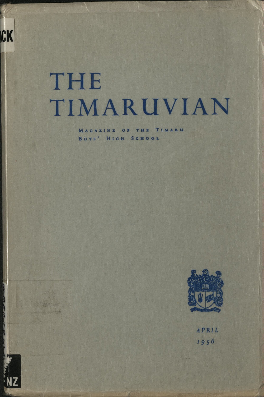 The Timaruvian 1956