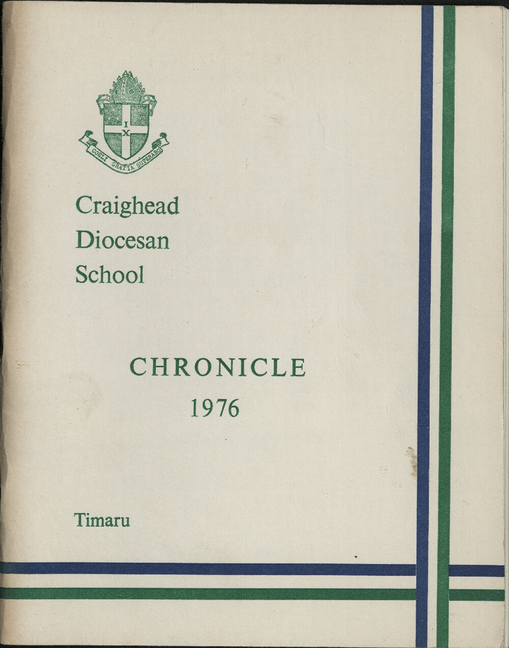 Craighead Diocesan Chronicle 1976