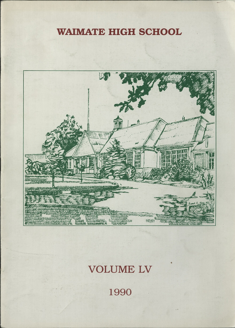 The Waimate High School magazine 1990