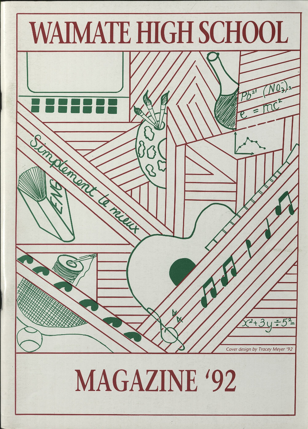 The Waimate High School magazine 1992