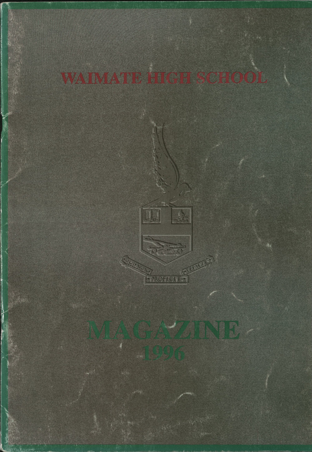 The Waimate High School magazine 1996