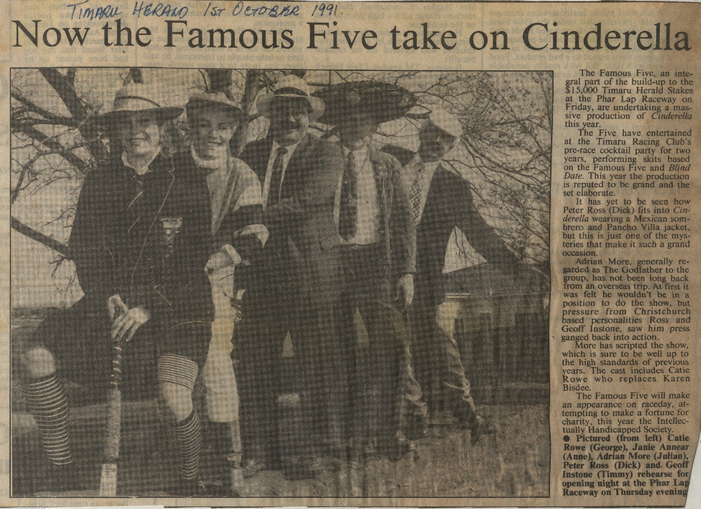 Now the Famous Five take on Cinderella