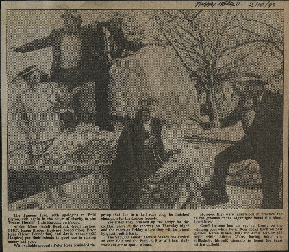 The Famous Five with apologies to Enid Blyton