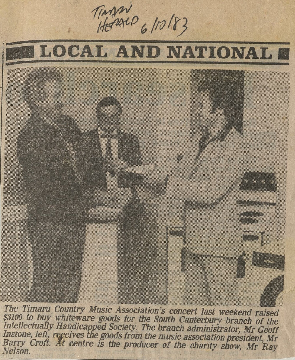 The Timaru Country Music Association's concert last weekend