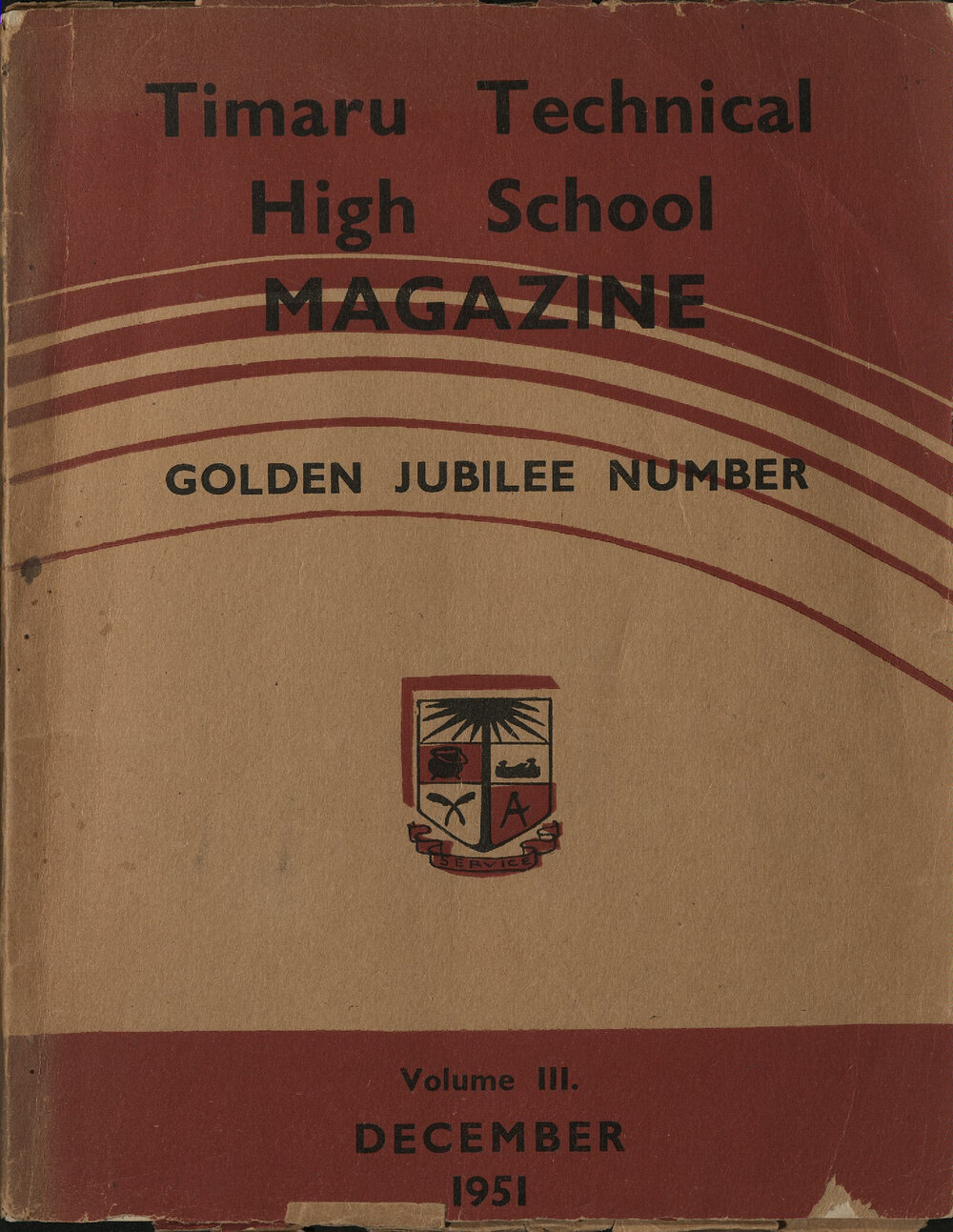 Timaru Technical High School magazine 1951
