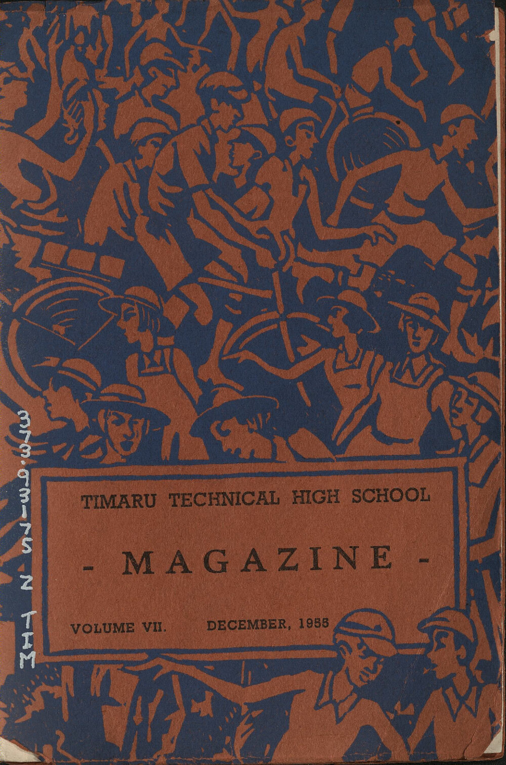 Timaru Technical High School magazine 1955