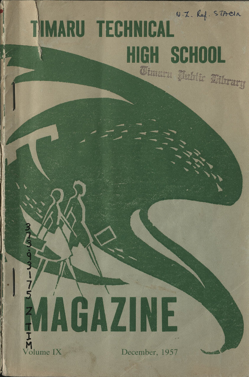 Timaru Technical High School magazine 1957