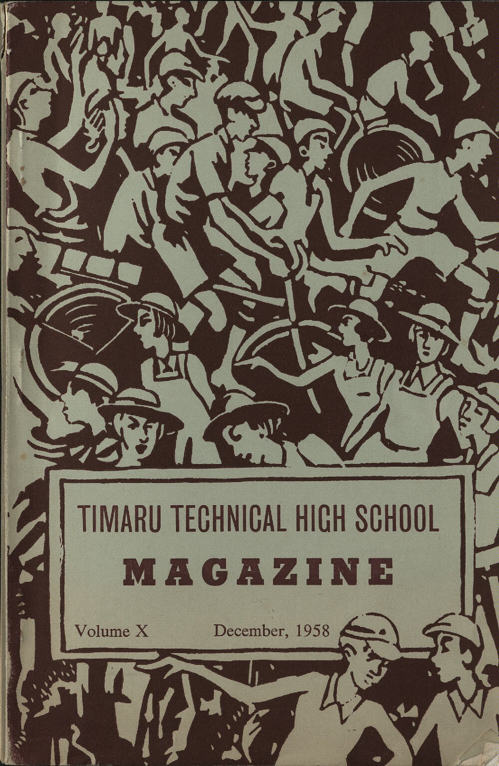 Timaru Technical High School magazine 1958