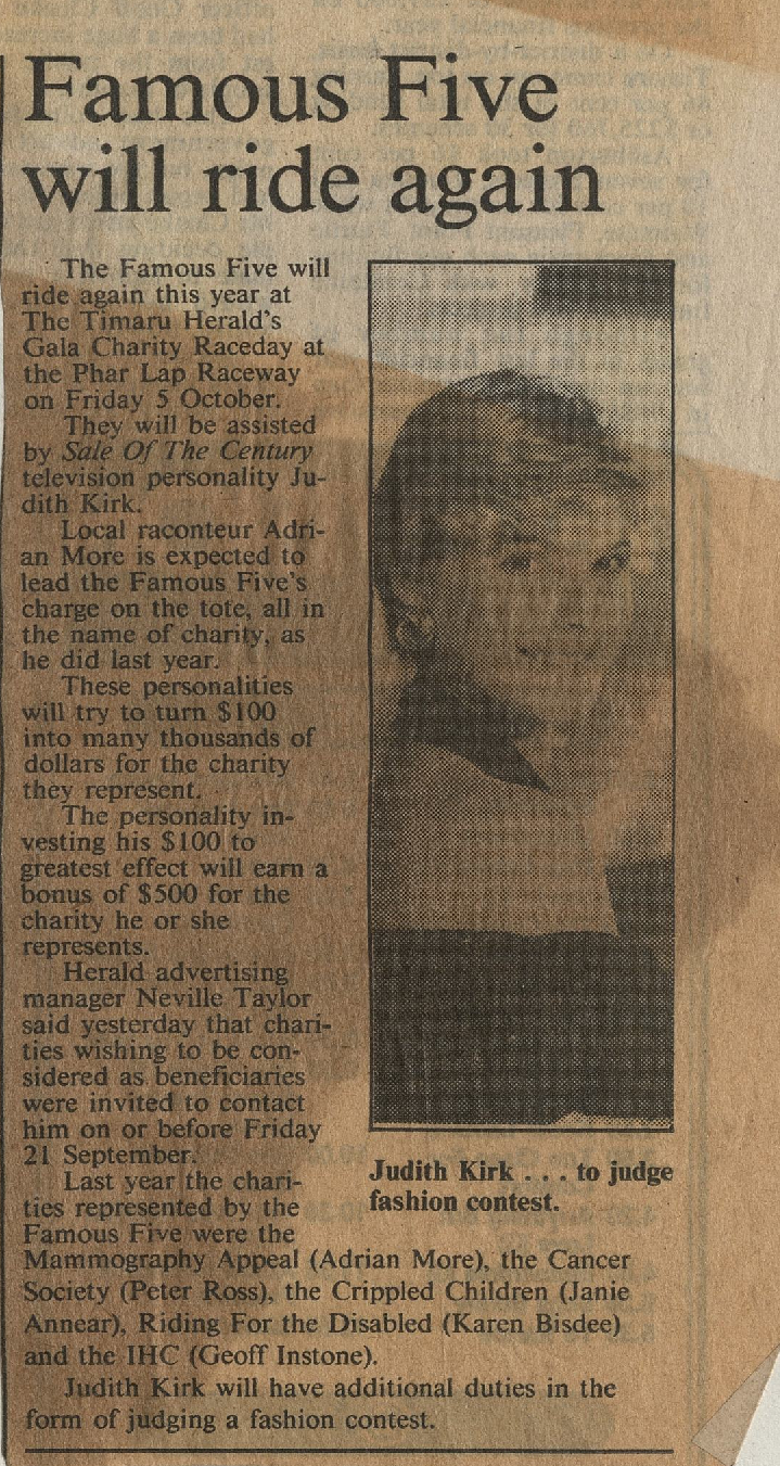 Famous Five will ride again