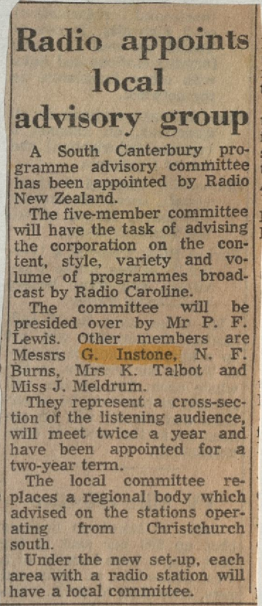 Radio appoints local advisory group