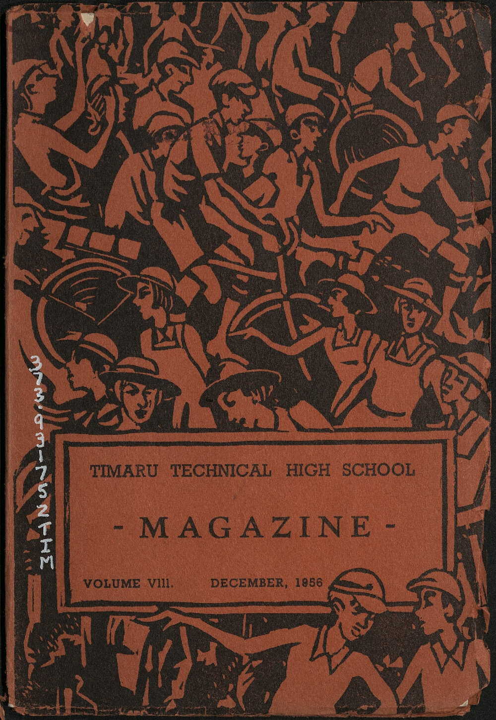 Timaru Technical High School magazine 1956