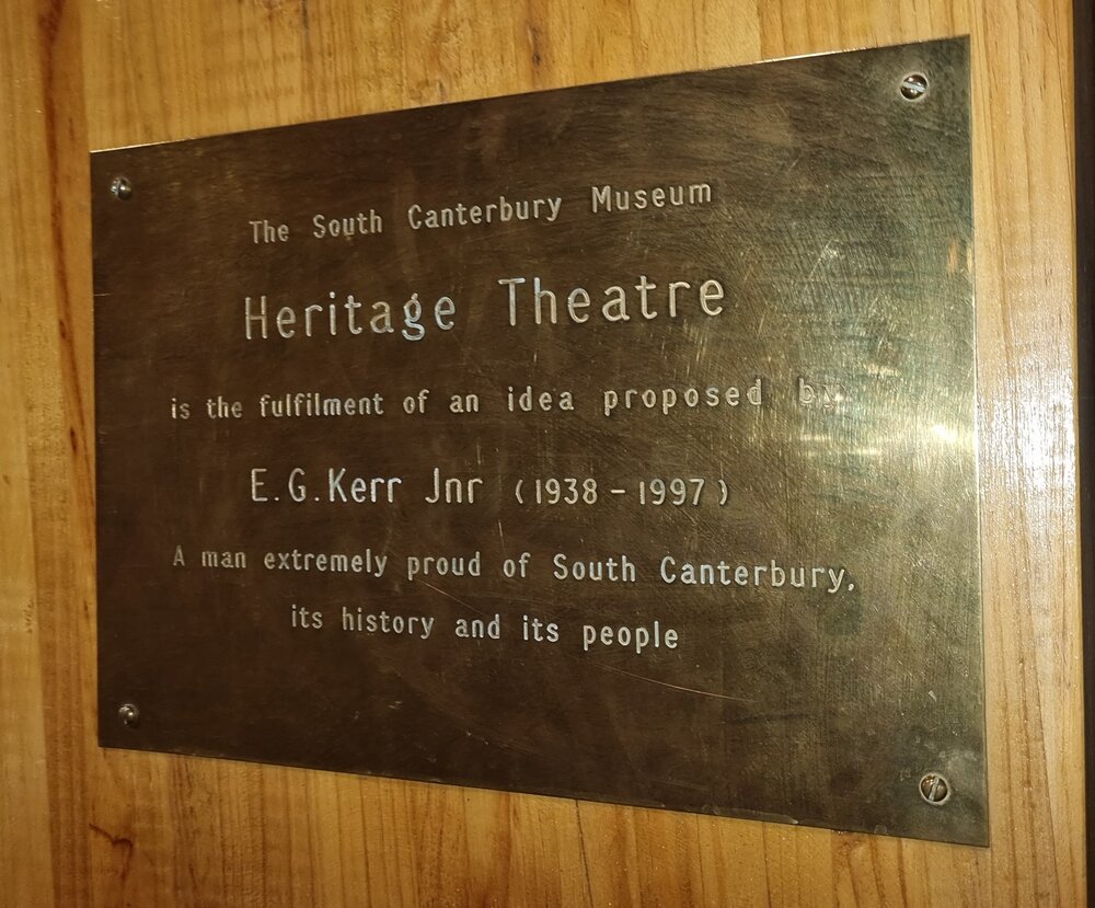  Heritage Theatre plaque