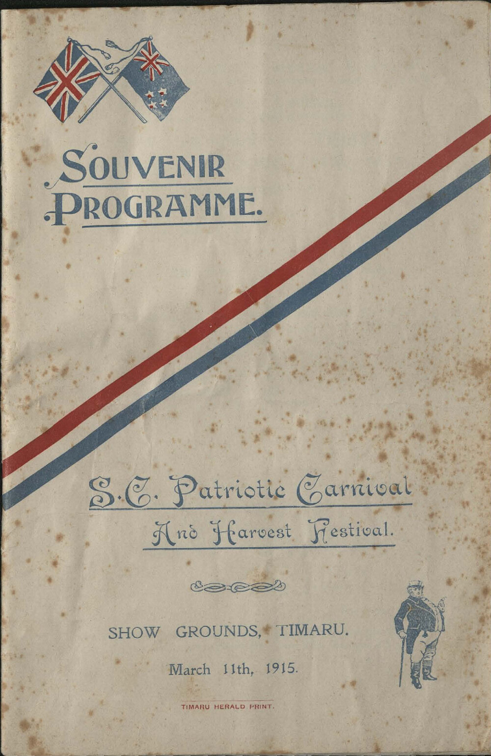 Souvenir Programme SC Patriotic Carnival and Harvest Festival