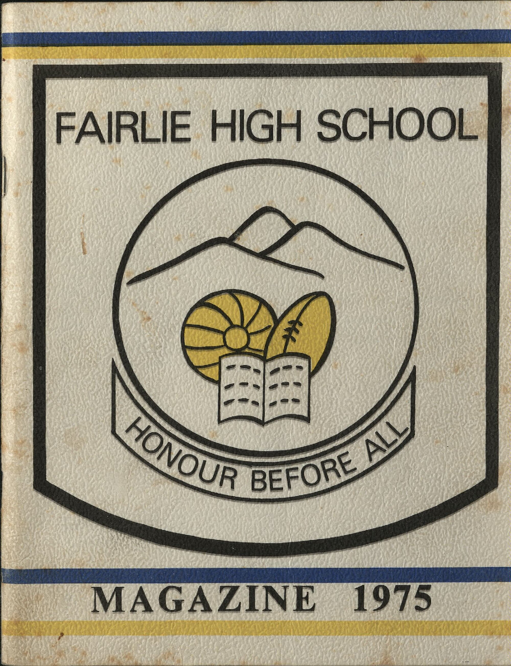 Fairlie High School magazine 1975