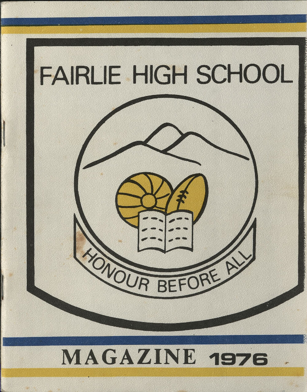 Fairlie High School magazine 1976