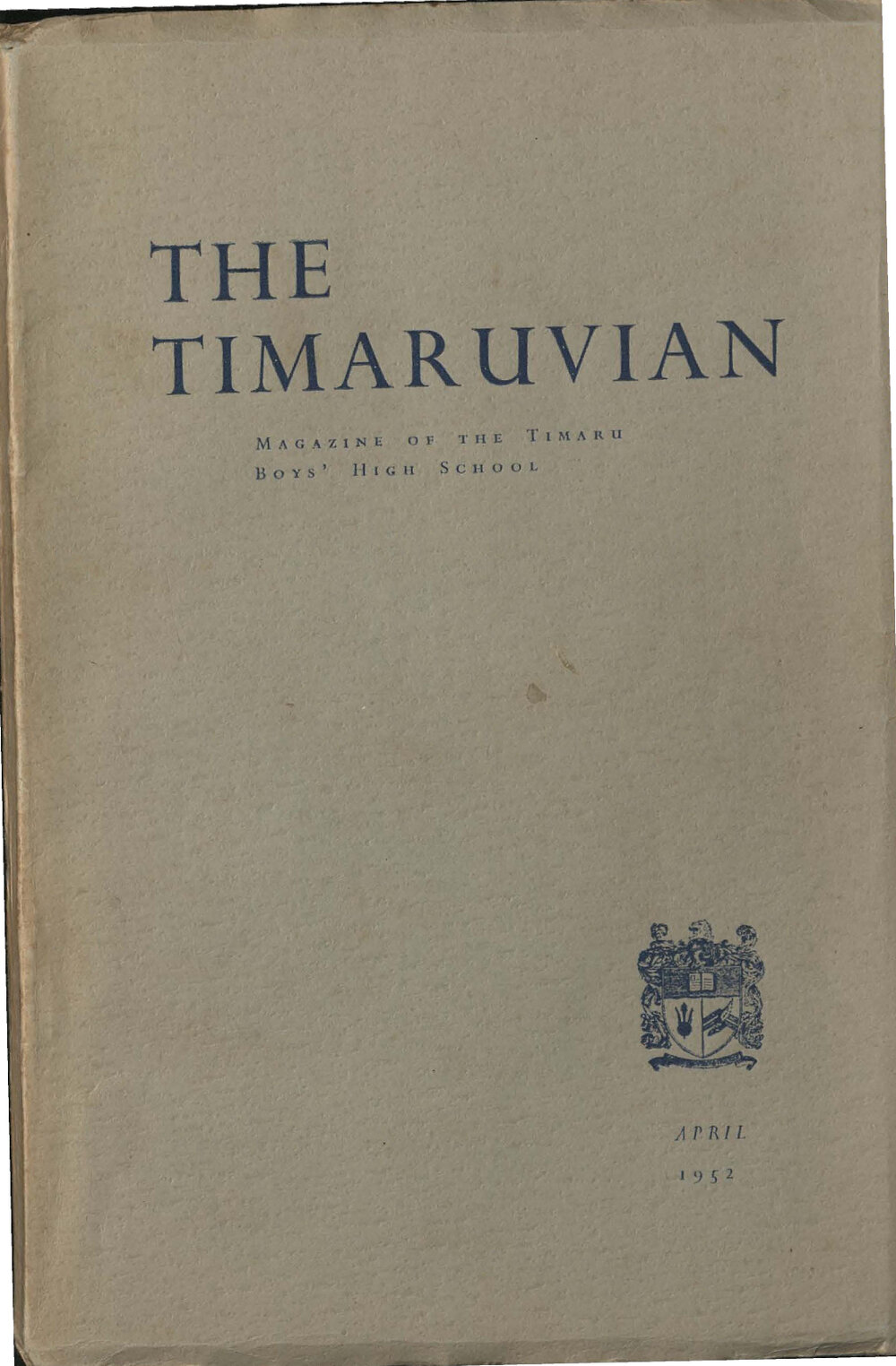 The Timaruvian 1952
