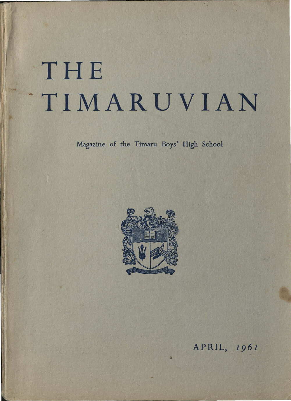 The Timaruvian 1961
