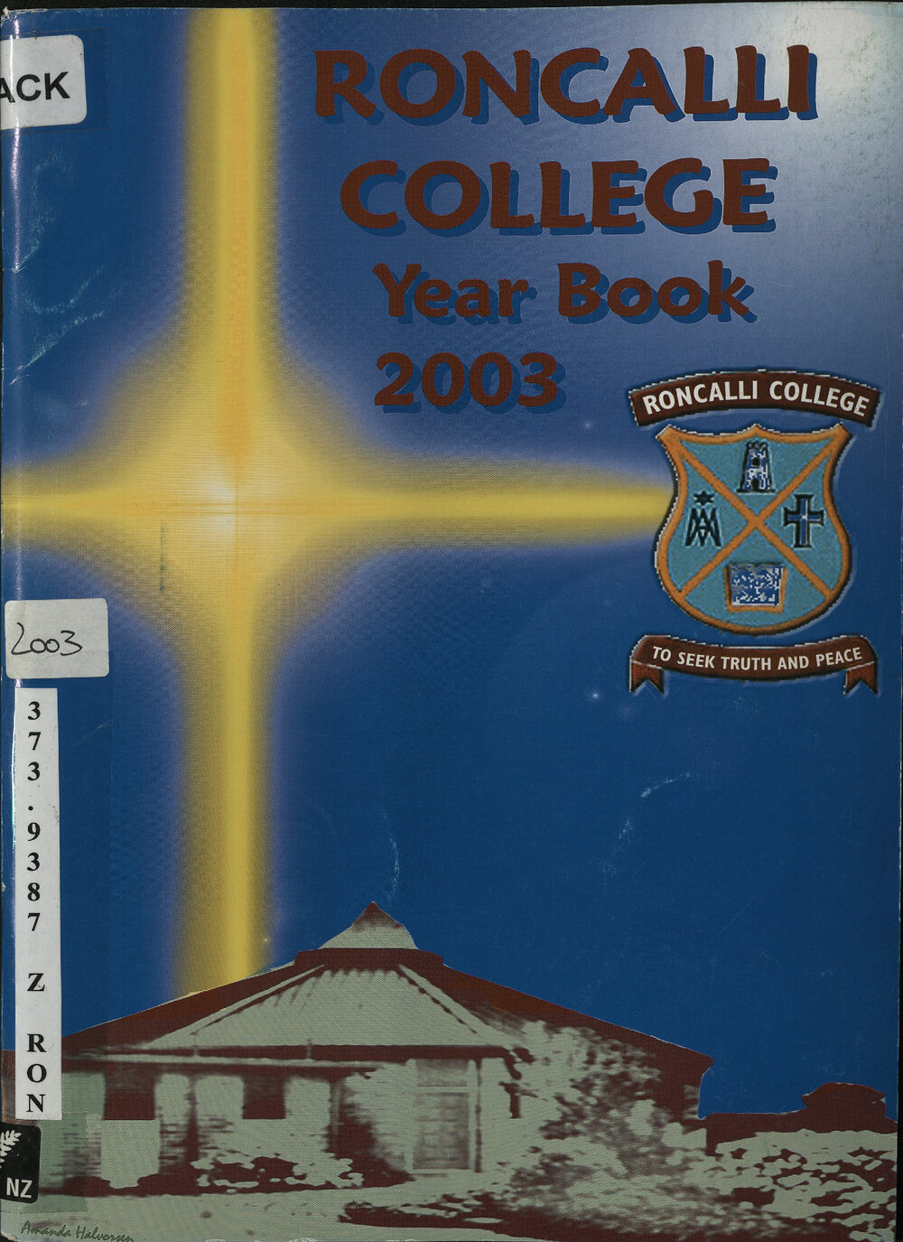 Roncalli College magazine 2003