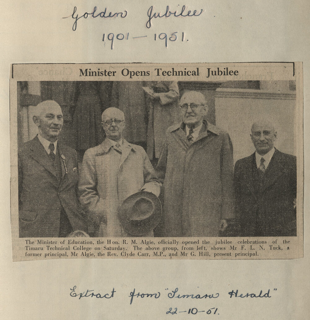 Minister Opens Technical Jubilee