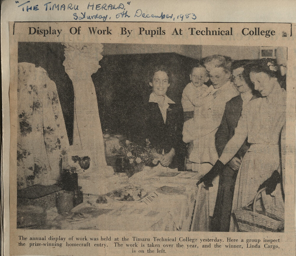 Display Of Work By Pupils At Technical College