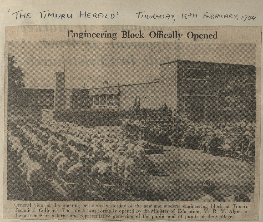Engineering Block Officially Opened