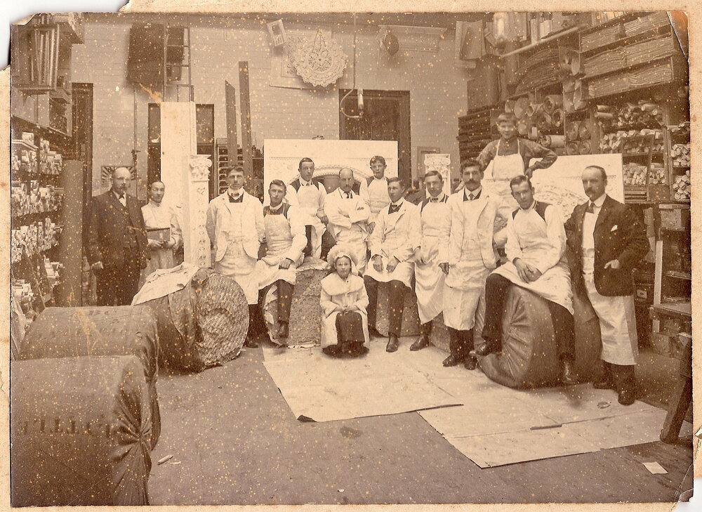 Interior of Shop: C Bates Painter &amp; Decorator, Temuka