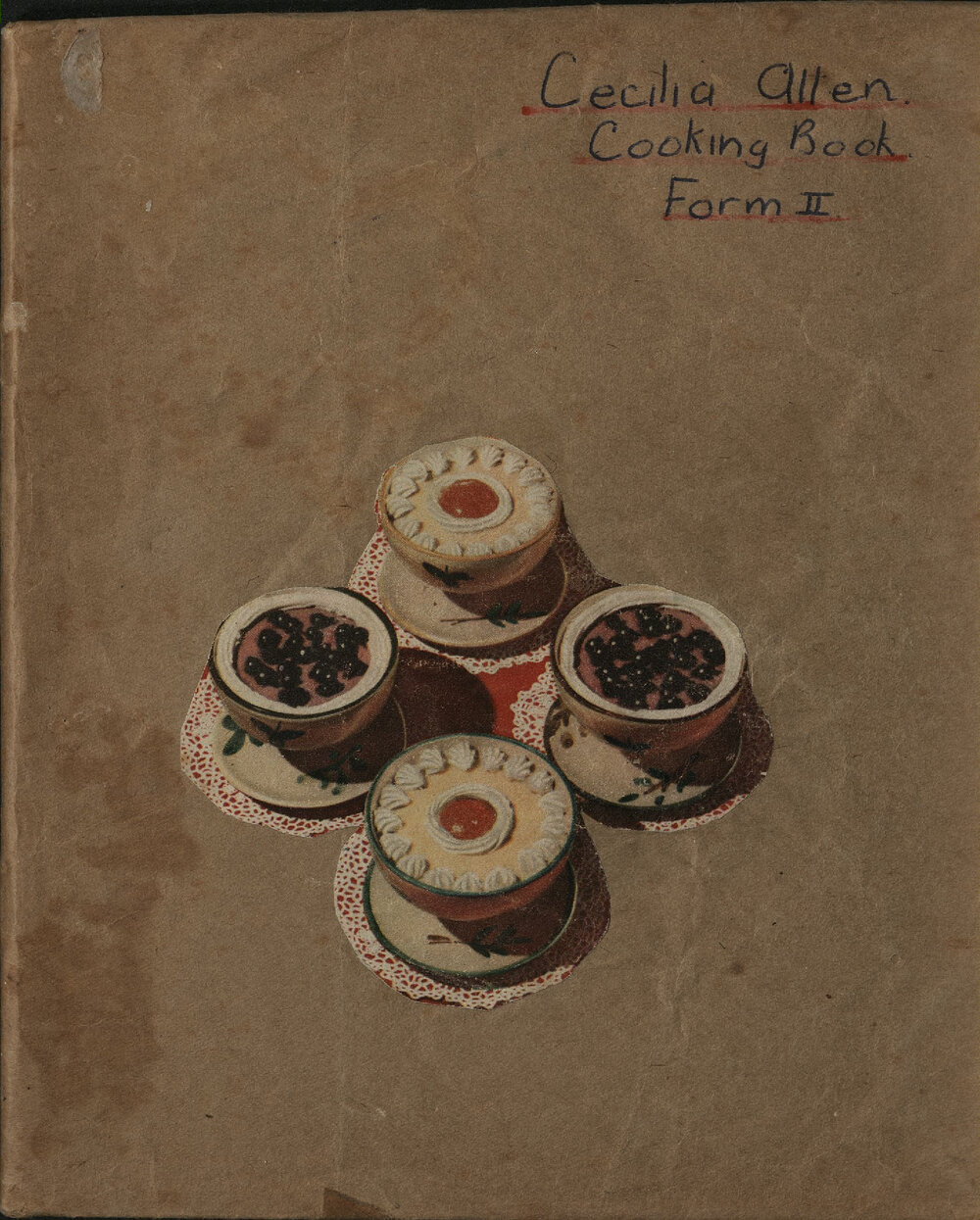 Cecilia Allen Sacred Heart Form 2 Cooking Book