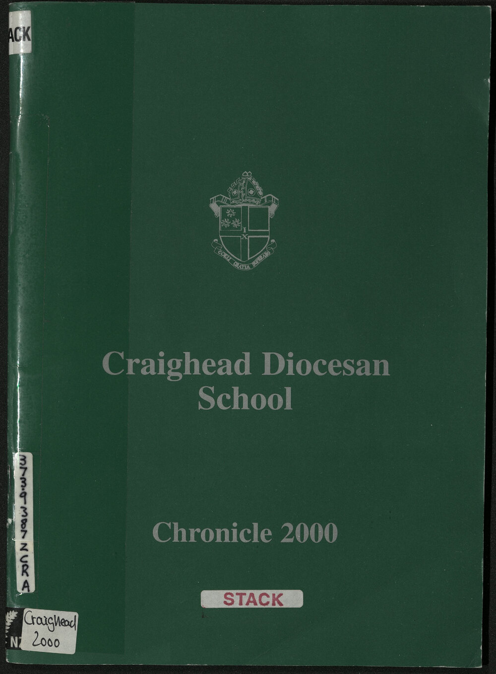 Craighead Diocesan School Chronicle 2000
