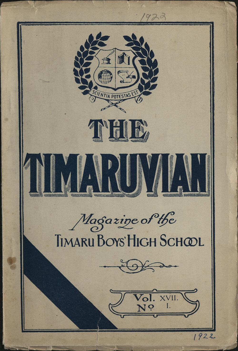 The Timaruvian 1922