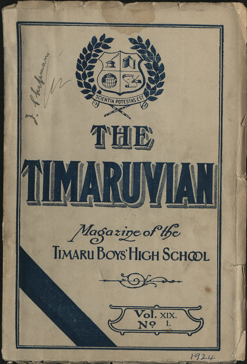 The Timaruvian 1924