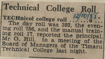 Technical College Roll