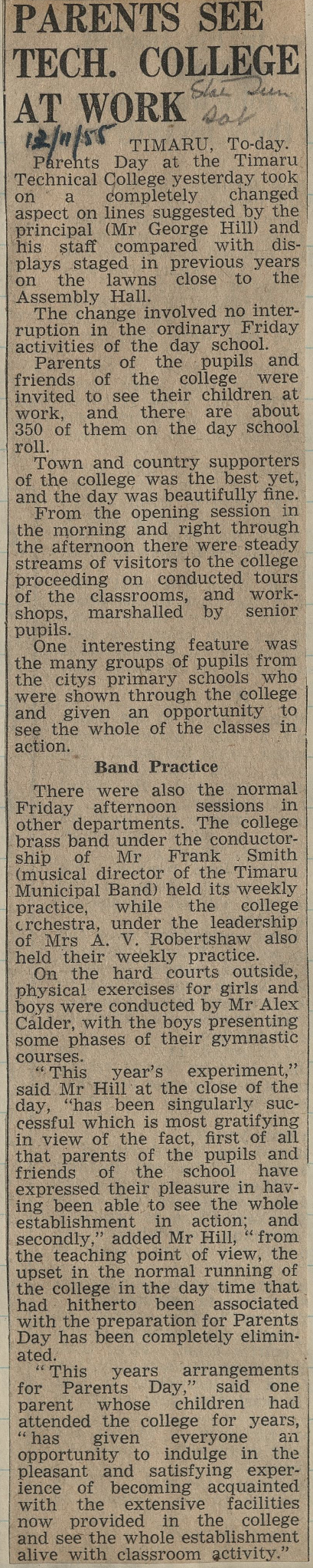 Parents See Tech College At Work 