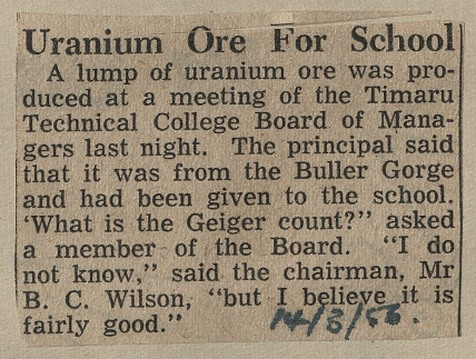 Uranium Ore for School