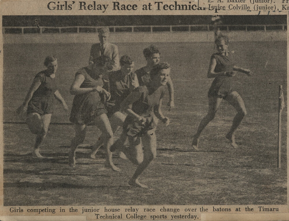 Girls' Relay Race at Technical Sports