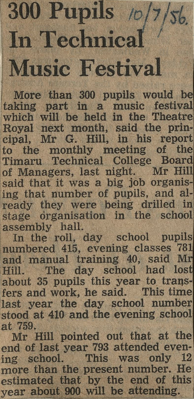 300 Pupils In Technical Music Festival 