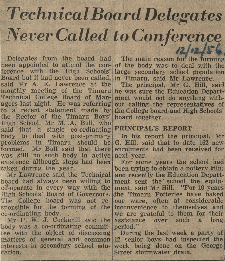 Technical Board Delegates Never Called to Conference