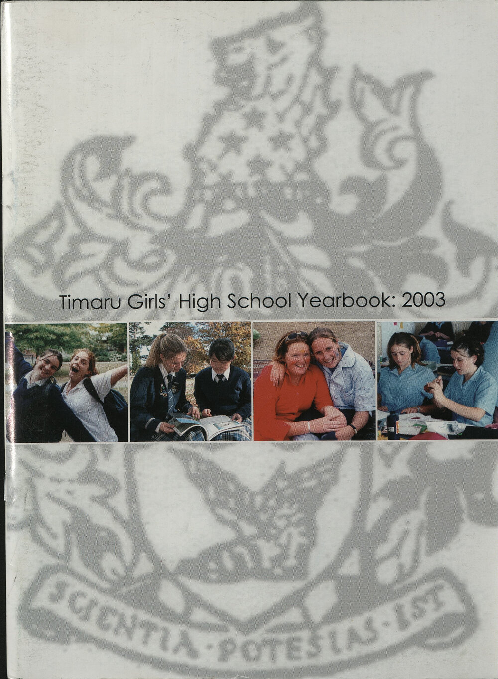 Timaru Girls' High School magazine 2003