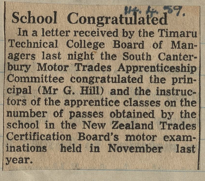 School Congratulated