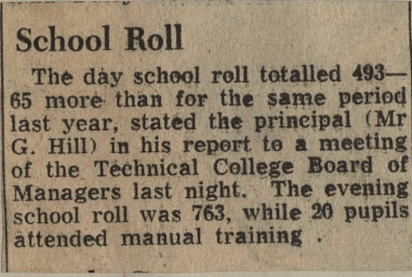 School Roll