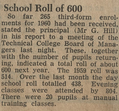 School roll of 600